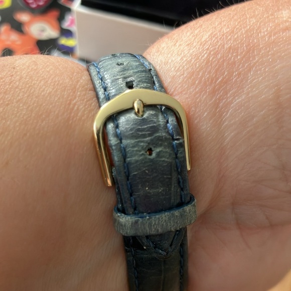 🔋Bulova Watch bleu gold vintage - Picture 5 of 7
